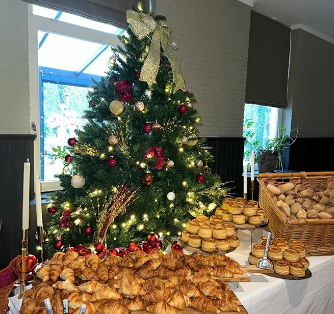 Leuke kerstborrel in Brasserie Bijna Thuis