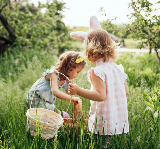 eerste paasdag knutselen en paaseieren zoeken